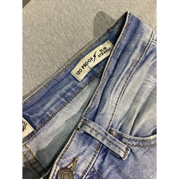 Moon Shine Spirit By Brad Paisley 120 Proof Slim Straight Jeans Mens 34x34 - Picture 3 of 12